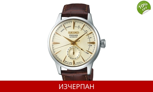 Часовник Seiko Presage Series Limited Edition Automatic Chronograph SSA387J1