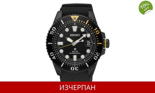 Часовник Seiko Prospex Series Solar Quartz Movement Chronograph SNE441P1