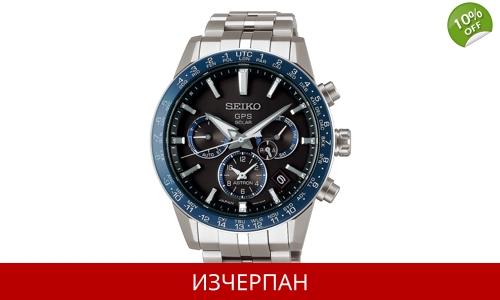 Часовник Seiko Astron Series GPS Solar Movement Chronograph Titanium SSH001J1