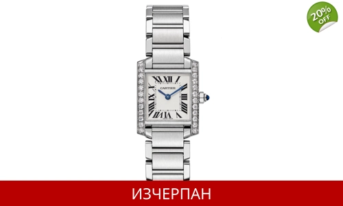 Часовник Cartier Tank Francaise Series Quartz Chronograph W4TA0008