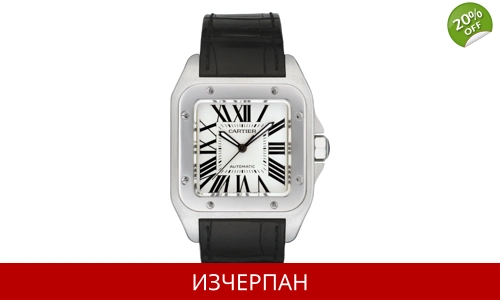 Часовник Cartier Santos 100 Series Quartz Chronograph W20073X8