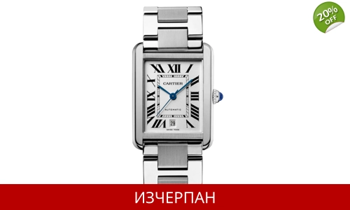 Часовник Cartier Tank Solo Series Quartz Chronograph W5200028