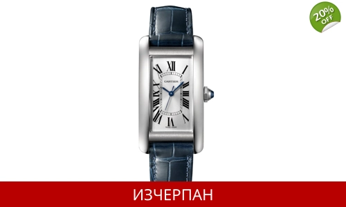 Часовник Cartier Tank Americaine Series Automatic Chronograph WSTA0017