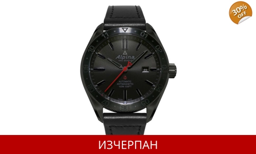 Часовник Alpina Alpiner Series Automatic Chronograph 4 PVD AL-525BB5FBAQ6