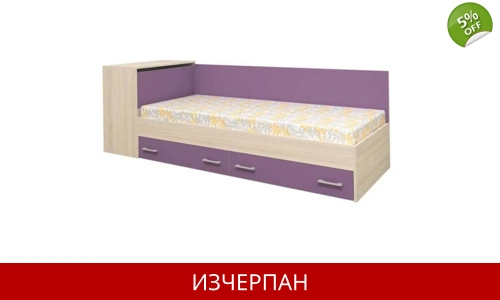 Детско Легло АНДИ Пясъчен Дъб и Виолет Детско Легло АНДИ Пясъчен Дъб и Виолет