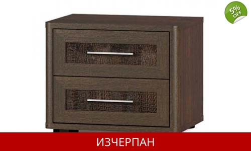 Комплект 2бр Нощни Шкафчета Токио - Венге Комплект 2бр Нощни Шкафчета Токио - Венге