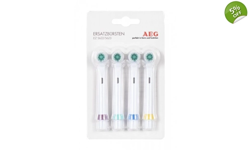 AEG 599994 toothbrush head 4 pcs Multicolor