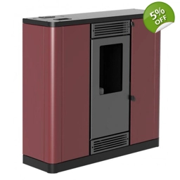 Пелетна камина Mareli Aurora Slim, въздушна, канална 8