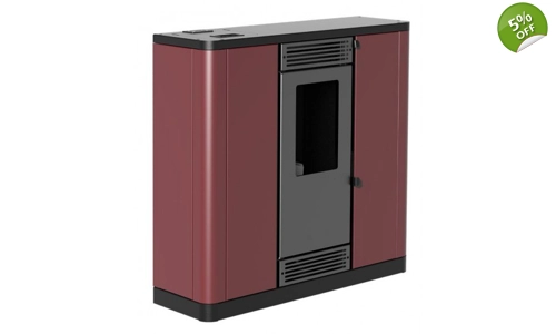 Пелетна камина Mareli Aurora Slim, въздушна, канална 8