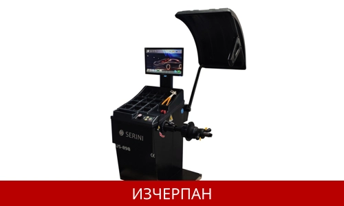 Автоматична баланс машина 19'' LCD дисплей, с лазерно позициониране и автоматично вземане на размери