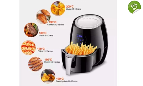 Въздушен фритюрник - фритюрник фурна с защита от прегряване