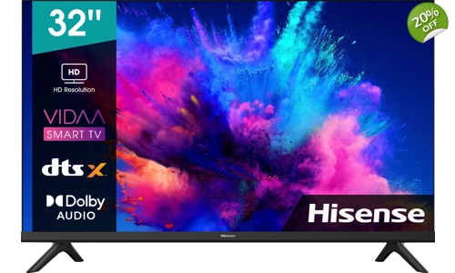 LED телевизор Hisense 32A4FG (80 см/32 инча, HD Ready, Smart TV)