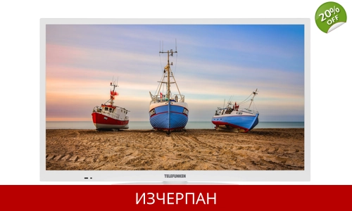 Telefunken XH24N550M-W LCD-LED телевизор (60 см/24 инча, HD-ready, троен тунер, USB медиен плейър, C