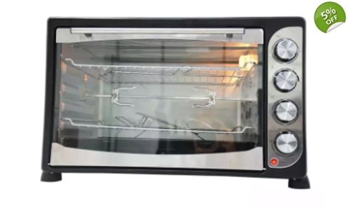 Електрическа микровълнова с свободностояща емайлирана тава 45L