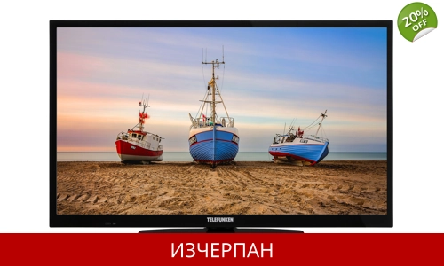 Telefunken XH24N550M LCD-LED телевизор (60 см/24 инча, HD-ready, троен тунер, USB медиен плейър, CL)
