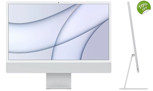 Apple iMac 24" с 4.5k Retina Display Z12R iMac (24 инча, Apple M1, 16 GB RAM, 512 GB SSD)