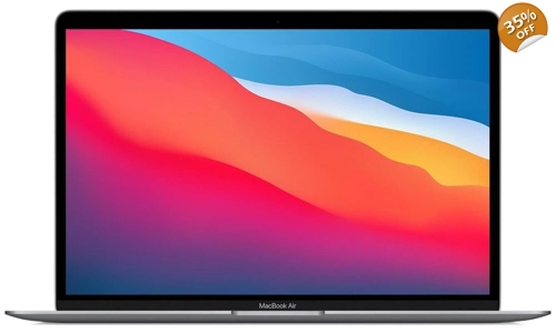 Apple MacBook Air с лаптоп Apple M1 Chip (33,78 см/13,3 инча, Apple M1, 7-ядрен графичен процесор, 2