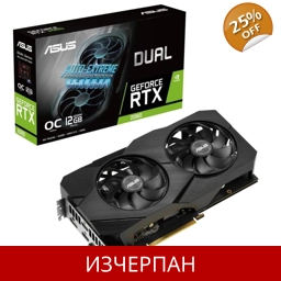ASUS DUAL GeForce RTX 2060 EVO OC DUAL-RTX2060-O12G-EVO 12GB