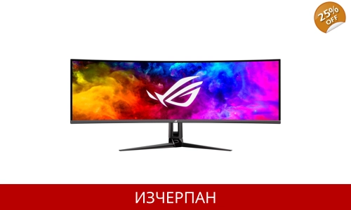 Монитор за игри Asus ROG Swift OLED PG49WCD (0,03 ms време за реакция, 144 Hz, OLED)
