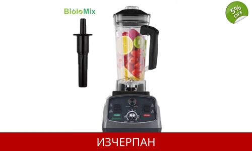 BioloMix 3HP 2200W Тежък търговски клас Таймер Блендер Миксер