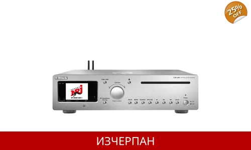 Ресийвър Blockaudio CVR-200, diamond silver - BluRay Internet-Receiver
