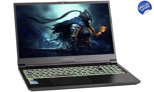 Captiva Advanced Gaming I63-978 15.6144Hz-i7-11800H-32GBRAM-GTX1650-500GBSSD-1TBHDD-W11H