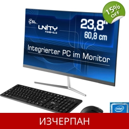 CSL Unity F24B-GLS с Windows 10 Home Business PC (24.1-инч..