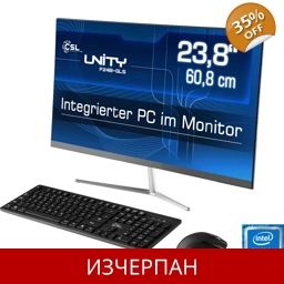 CSL Unity F24W-GLS Win 11 All-in-One PC (23,8 Zoll, Intel®..