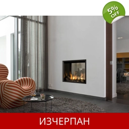 Двулицева Газова Камера за Вграждане Derby Large Tunnel 9 kW