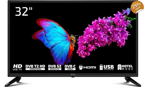 Dyon ENTER 32 PRO X2 V2 LED телевизор (80,00 см/32 инча, HD Ready)