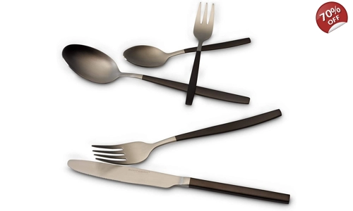 Kомплект прибори за хранене ECHTWERK Positano Due, прибори за маса, неръждаема стомана 18/10