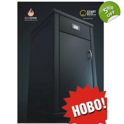 НОВ МОДЕЛ! Пелетен котел EcoSpar 27 kW, с водна риза модел..