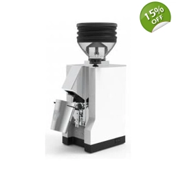 Eureka Mignon Zero chrome/white