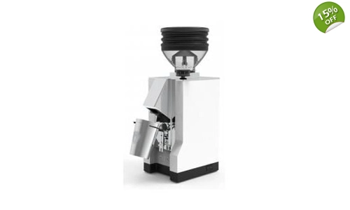 Eureka Mignon Zero chrome/white