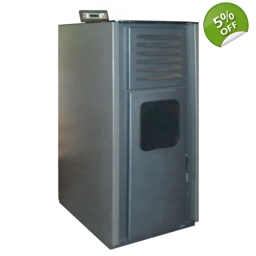 Пелетна камина с водна риза 