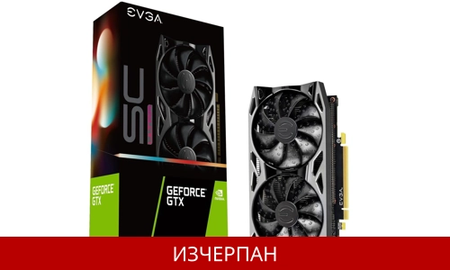 EVGA GeForce GTX1660 Super SC Ultra 6.0 GB OC графична карта от среден клас