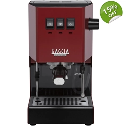 Gaggia New Classic cherry red
