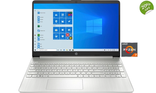 Ноутбук HP 15s-eq2208ng (39,6 см/15,6 инча, AMD Ryzen 7 5700U, Radeon Graphics, 1000 GB SSD)