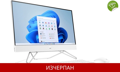 HP 24-cb0202ng All-in-One PC (23.8-инчов, Intel Pentium J5040, UHD графика 605, 8 GB RAM, 512 GB SSD