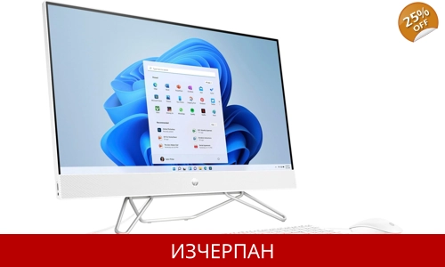HP 27-cb1218ng All-in-One PC (27-инчов, Intel® Core i7 1255U, Iris® Xe Graphics, 16 GB RAM, 512 GB S