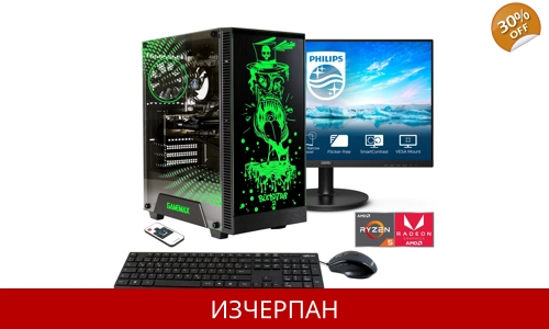 Hyrican Rockstar SET02161 Gaming-PC-Komplettsystem (27", AMD Ryzen 5 5600G, Radeon Graphics, 16 GB R