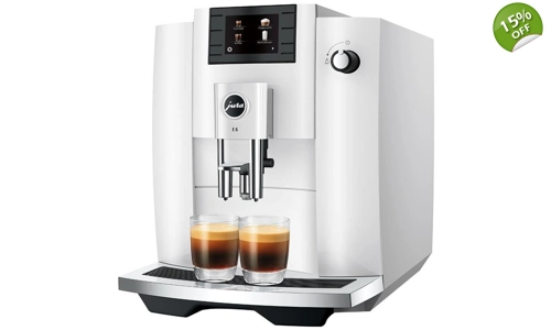 JURA E6 Piano White (EC) 15438