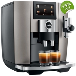 Jura J8 midnight silver 15471