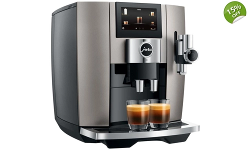 Jura J8 midnight silver 15471