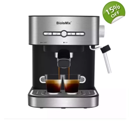 BioloMix 20 Bar 1050W Semi Automatic Espresso Coffee Machine