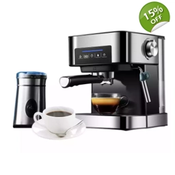 Espresso Machine - Powerful 15 Bar Pump Coffee Machine Mil..