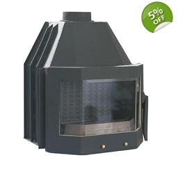 Камини на Дърва за Вграждане с Водна Риза Prizma 12 Ws 8 kW