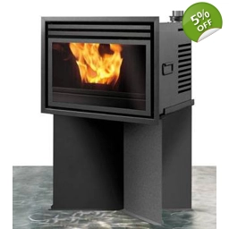 Камина на Пелети с Въздушна Риза и Въздуховоди PELLSTAR 8KW