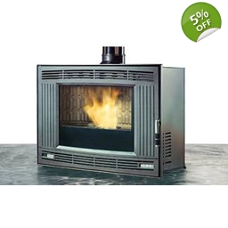 Камина на Пелети с Въздушна Риза и Въздуховоди PELLBOX SCN..