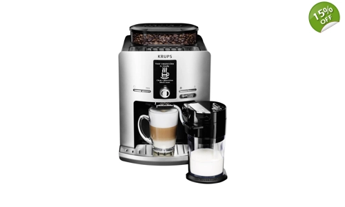 Krups EA 82FE Latt´Espress Silver Quattro Force One-Touch
